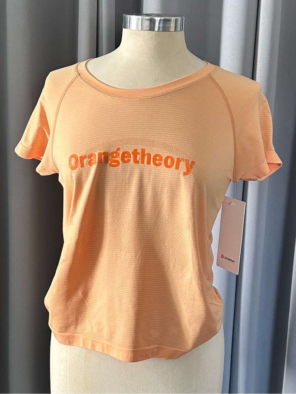 Women's Lululemon Orangetheory short sleeve shirt Size 10 NEW